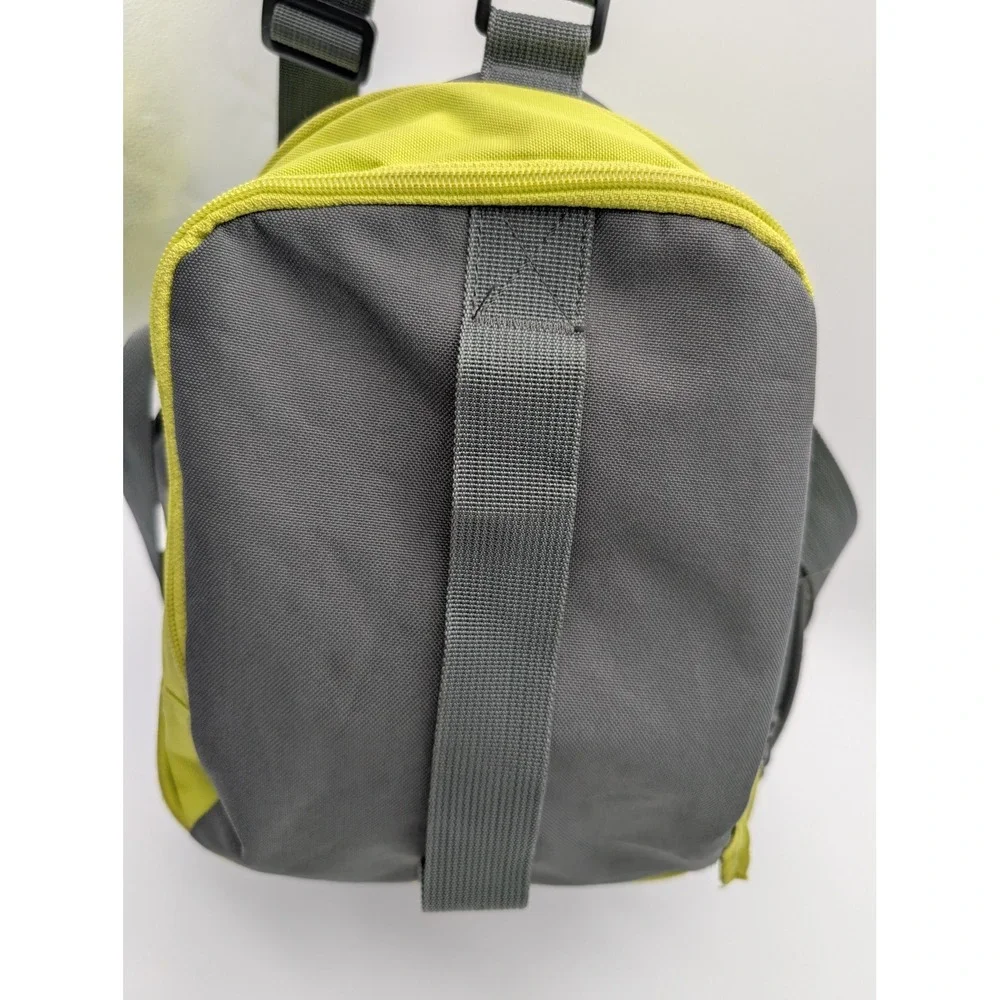 Puma Procat Duffel Bag Grey Lime Green Gym Travel Luggage Shoulder Strap